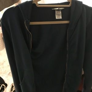 Stretchy Zip-Up Sweatshirt
